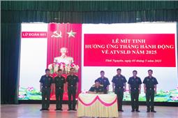 Lữ đoàn Thông tin 601 hưởng ứng tháng hành động về an toàn, vệ sinh lao động